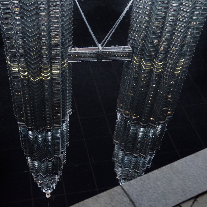 Petronas Twin Towers - Spiegelungen